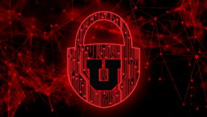 lock with block U in the center